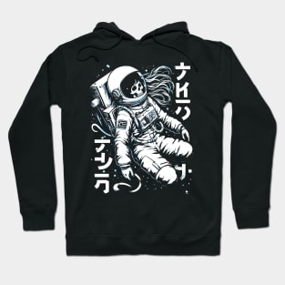 Skeleton astronaut lost in space Hoodie